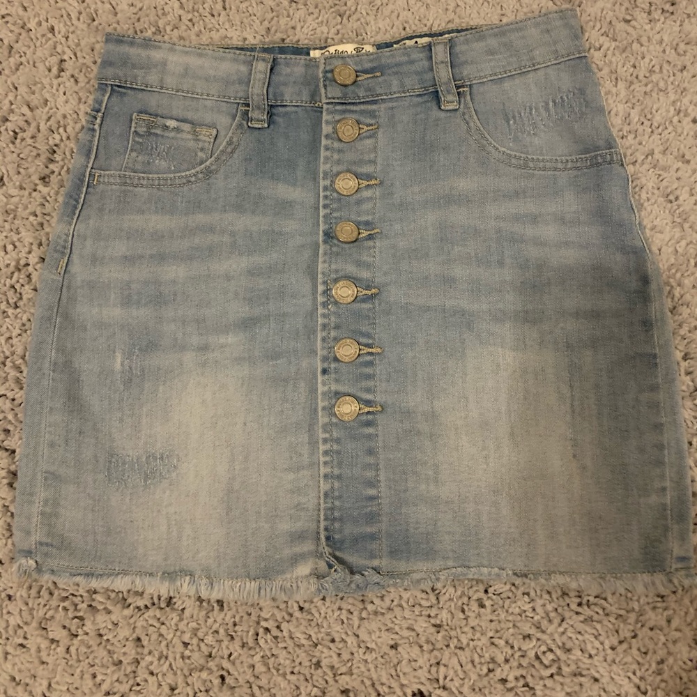 Indigo Rein Jean Skirt